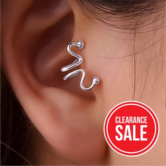 Jewelry - 🔴𝟭𝟬/$𝟮𝟱🔴NEW Curved Tragus Wrap Ear Cuff